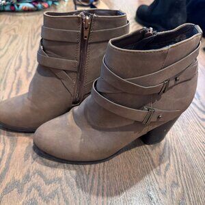 Tan Booties